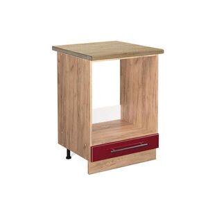 Vicco SKRINKA NA PRESTAVBU SPORÁKA Fame-Line Bordeaux vysoký lesk 60 cm , AP Oak vyobraziť