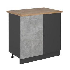 Vicco ROHOVÁ SPODNÁ SKRINKA R-Line betón 86 cm , AP Oak vyobraziť