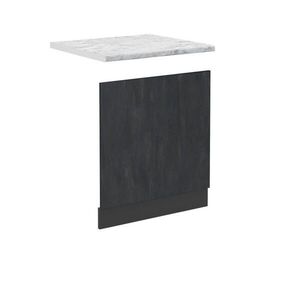 Vicco PREDNÝ PANEL R-Line Čierny betón 60 cm AP mramor vyobraziť