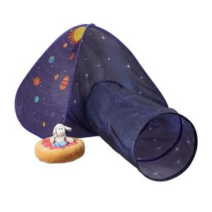 Relaxdays STAN Viacfarebný Pop-Up s preliezacím tunelom vyobraziť