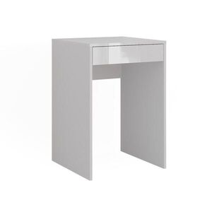 Vicco TOALETNÝ STOLÍK Sherry, biely/Biely vysoký lesk, 51.4 cm bez zrkadla vyobraziť