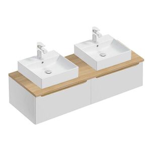 Petits-meubles DVOJITÉ UMÝVADLO 120cm Livia Biela vyobraziť