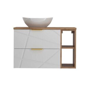 Petits-meubles UMÝVADLO 80.6cm Aurora Biela vyobraziť