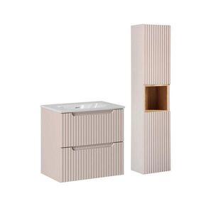 Petits-meubles KÚPEĽŇOVÝ NÁBYTOK 60cm Riva 2-dielna súprava Kašmír vyobraziť