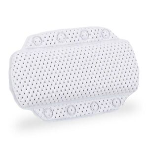 Relaxdays VANKÚŠ DO VANE Biela PVC pena 8 prísaviek vyobraziť