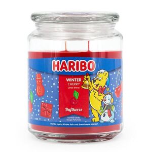 VONNÁ SVIEČKA Transparentná v skle Winter Cherry dvojitý knôt 510 g vyobraziť