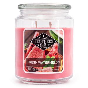 VOŇAVÁ SVIEČKA Viacfarebná Fresh Watermelon sklo 100 h vyobraziť