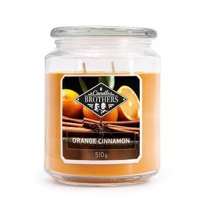 VOŇAVÁ SVIEČKA Viacfarebná Orange Cinnamon sklo 100 h vyobraziť