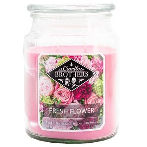 VOŇAVÁ SVIEČKA Viacfarebná Fresh Flower sklo 100 h vyobraziť