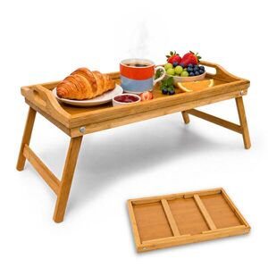 Relaxdays PODNOS prírodná bambus skladací 60x30 cm vyobraziť
