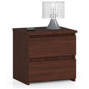 RAUMHIRSCH FURNITURE NOČNÝ STOLÍK Tmavohnedý 40/40/35 vyobraziť