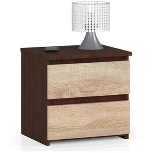 RAUMHIRSCH FURNITURE NOČNÝ STOLÍK tmavohnedá, dub Sonoma 40/40/35 vyobraziť