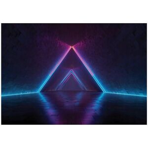 Wallarena ABSTRAKTNÁ herná fototapeta modrá 200x140 cm vyobraziť