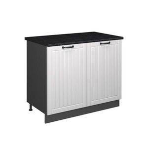 Vicco SPODNÁ SKRINKA POD DREZ Fame-Line, Biely vidiecky dom/antracitová, 100 cm, AP Antracit vyobraziť