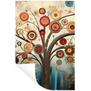 MuchoWow NÁLEPKA NA STENU Strom - Strom života - Farba 40x60 cm vyobraziť