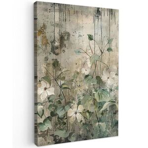 MuchoWow OBRAZ NA PLÁTNE Kvety - listy - abstraktné - moderné 80x120 cm vyobraziť
