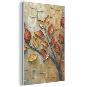 MuchoWow AKUSTICKÝ OBRAZ Strom - Abstraktné - Príroda - Umenie 60x90 cm vyobraziť