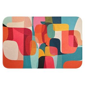 OnlyWow KÚPEĽŇOVÁ PREDLOŽKA Tvary - Farebné - Abstraktné - Lietadlá 60x40 cm vyobraziť