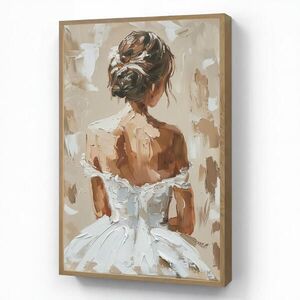 OnlyWow NÁSTENNÉ SVIETIDLO Žena - Farba - Abstraktná - Béžová - Moderná 60x90 cm vyobraziť
