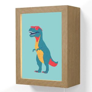 OnlyWow NÁSTENNÉ SVIETIDLO Dinosaurus - Modrá - Slnečné okuliare 15x20 cm vyobraziť