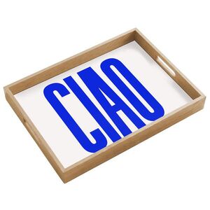 OnlyWow PODNOS Ciao - Veľké písmená - Modrá - Minimalistická 50x35 cm vyobraziť