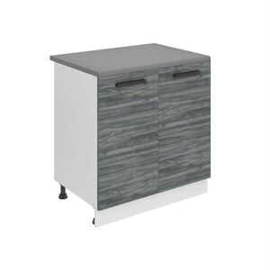 B BELINI GROUP KUCHYNSKÁ spodná skrinka 80 cm SD, s pracovnou doskou, s 2 dvierkami, Glamour Wood vyobraziť