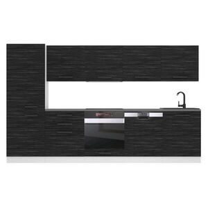 B BELINI GROUP KUCHYNSKÁ linka Rose 300 cm, s pracovnou doskou, Royal Ebony vyobraziť