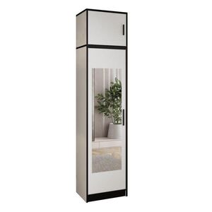 Kier Furniture ŠATNÍK ROJ S NADSTAVCOM 1D - Biela vyobraziť