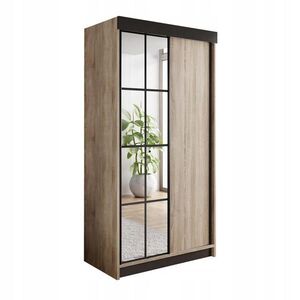 Kier Furniture POSUVNÁ SKRIŇA ARI 1 so zrkadlom 150 cm – dub Sonoma vyobraziť
