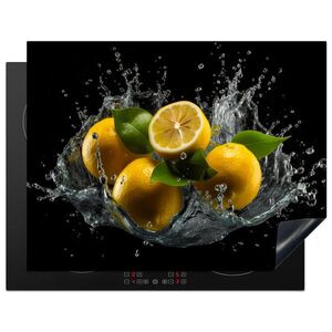 MuchoWow KRYT NA SPORÁK Citrón - ovocie - žltá - čierna 77x59 cm vyobraziť