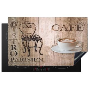 MuchoWow KRYT NA SPORÁK Bistro Parisien - Kaviareň - Káva - Vintage 85x52 cm vyobraziť