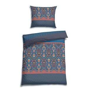 Florella POSTEĽNÁ BIELIZEŇ, flanel, tmavomodrá, 140/200 cm vyobraziť