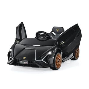 COSTWAY DETSKÉ auto Lamborghini 12V čierne vyobraziť