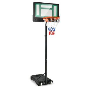 COSTWAY BASKETBALOVÝ KOŠ NA KOLIESKACH Čierny vyobraziť
