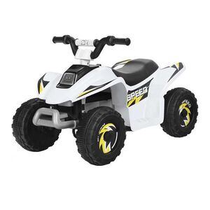 COSTWAY DETSKÁ MOTOCYKEL 6V elektrická detská štvorkolka biela vyobraziť