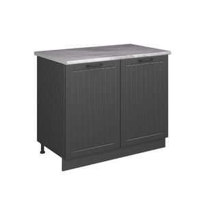Vicco SPODNÁ SKRINKA POD DREZ Fame-Line, Tmavo-sivá/antracitová, 100 cm, AP Marble vyobraziť