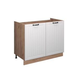 Vicco SPODNÁ SKRINKA POD DREZ Fame-Line, Biely vidiecky dom/Dub Goldkraft, 100 cm bez pracovnej dosky vyobraziť