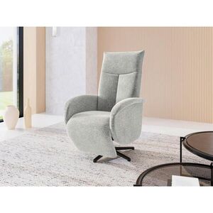 Sit & More RELAXAČNÉ KRESLO, textil, svetlosivá vyobraziť