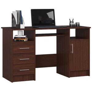 RAUMHIRSCH FURNITURE PÍSACÍ STÔL Tmavohnedý 74/124/52 vyobraziť