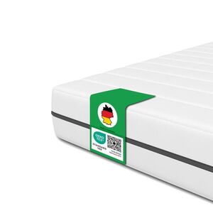 Schlaftroll MATRAC 100x200 cm – 7-zónová studená pena – obojstranný H2/H3 – výška 15 cm – snímateľný prateľný poťah vyobraziť