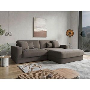 Sit & More ROHOVÁ SEDAČKA, textil, grafitová vyobraziť