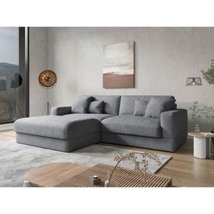 Sit & More ROHOVÁ SEDAČKA, textil, sivá vyobraziť