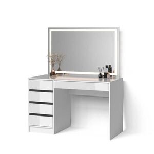 Livinity® TOALETNÝ STOLÍK Imola, biely, 120 cm so zrkadlom LED vyobraziť
