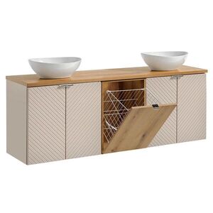 Petits-meubles DVOJITÉ UMÝVADLO 160cm Manoa Kašmír - Drevo vyobraziť
