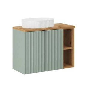 Petits-meubles UMÝVADLO 80.4cm Jade Zelená a drevo vyobraziť
