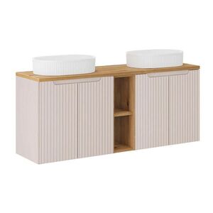Petits-meubles DVOJITÉ UMÝVADLO 140.4cm Riva Kašmír a drevo vyobraziť