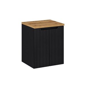 Petits-meubles SPODNÁ UMÝVADLOVÁ SKRINKA 50cm Riva Čierna a drevo vyobraziť