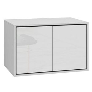 Badplaats SKRINKA POD UMÝVADLO Capri 2 zásuvky lesklá biela - 78 x 48 x 51 cm vyobraziť