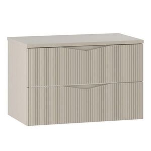 Badplaats SKRINKA POD UMÝVADLO Calen 2 zásuvky cashmere - 80 x 46 x 52 cm vyobraziť