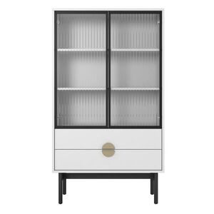 Selsey VITRÍNA Stoon II biela 150 cm vyobraziť